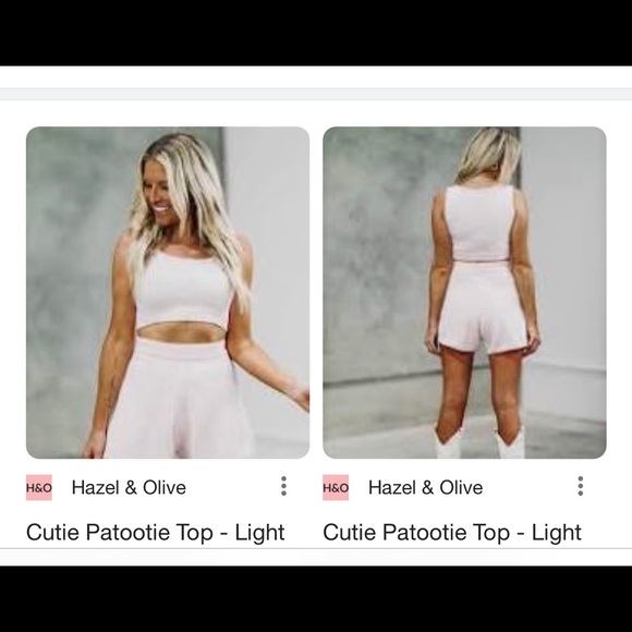 Light pink 2 piece set - Picture 2 of 3